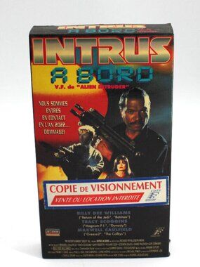 Intrus A Bord/ Alien Intruder (VHS)(French) READ Maxwell CAulfield